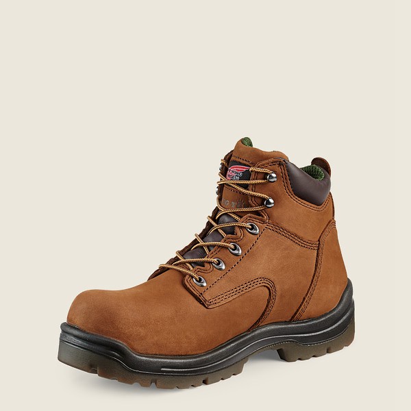 Bottes de Sécurité Red Wing - King Toe® - 6-Inch Insulated Waterproof Toe - Marron - Homme 230JOMPKX